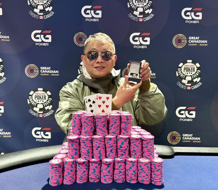 阮鹏翔：首位在加拿大拿到WSOPC冠军戒指的中国选手